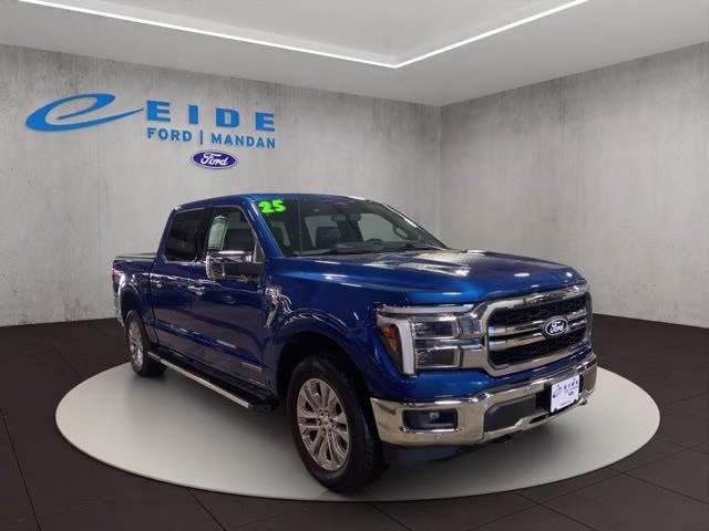 2025 Blue Metallic Ford F-150 Lariat 4X4 Truck