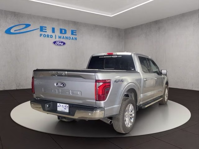 2025 Iconic Silver Metallic Ford F-150 Lariat 4X4 Truck