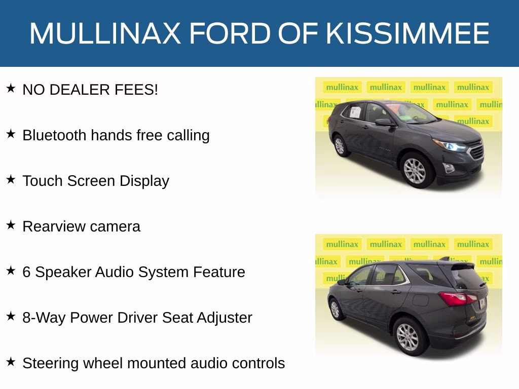 2019 Nightfall Gray Metallic Chevrolet Equinox LT FWD SUV