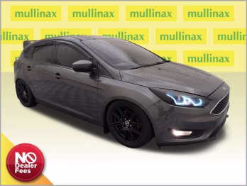 2018 Magnetic Metallic Ford Focus SEL FWD Hatchback