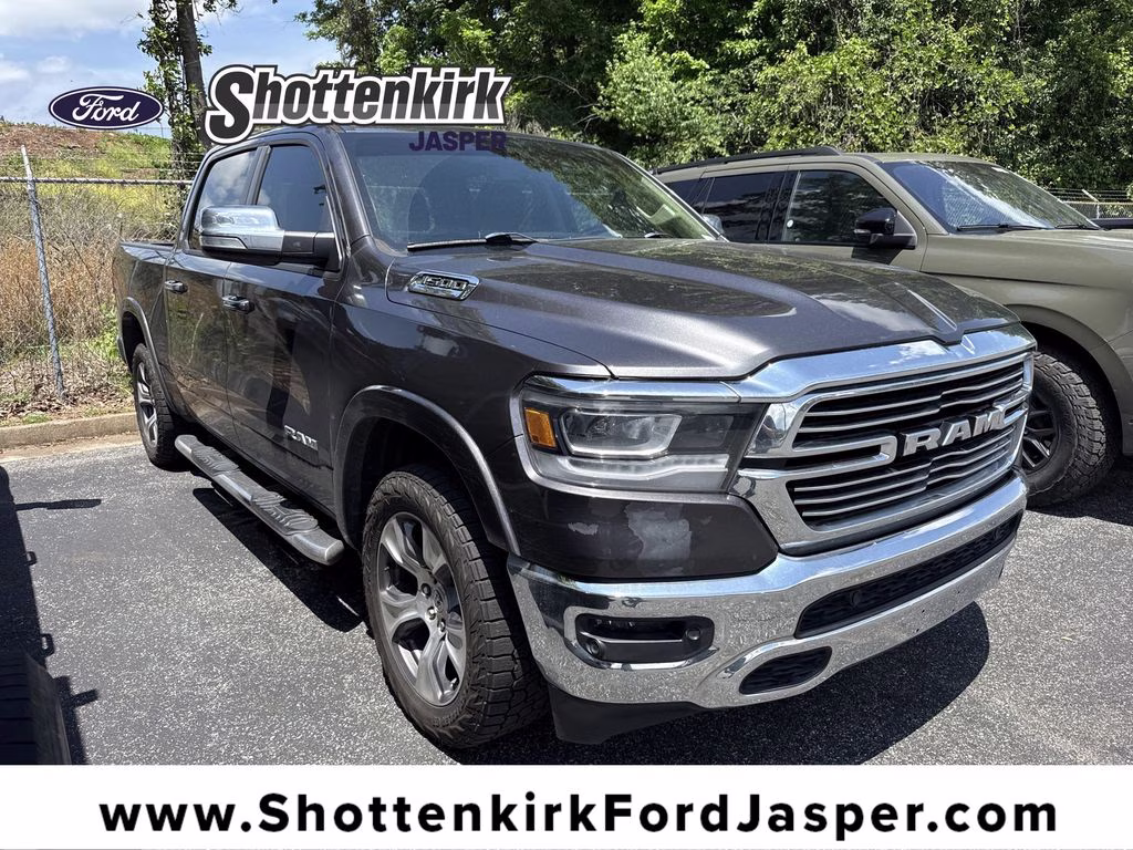 2020 Granite Crystal Metallic Clearcoat Ram 1500 Laramie 4X4 Truck