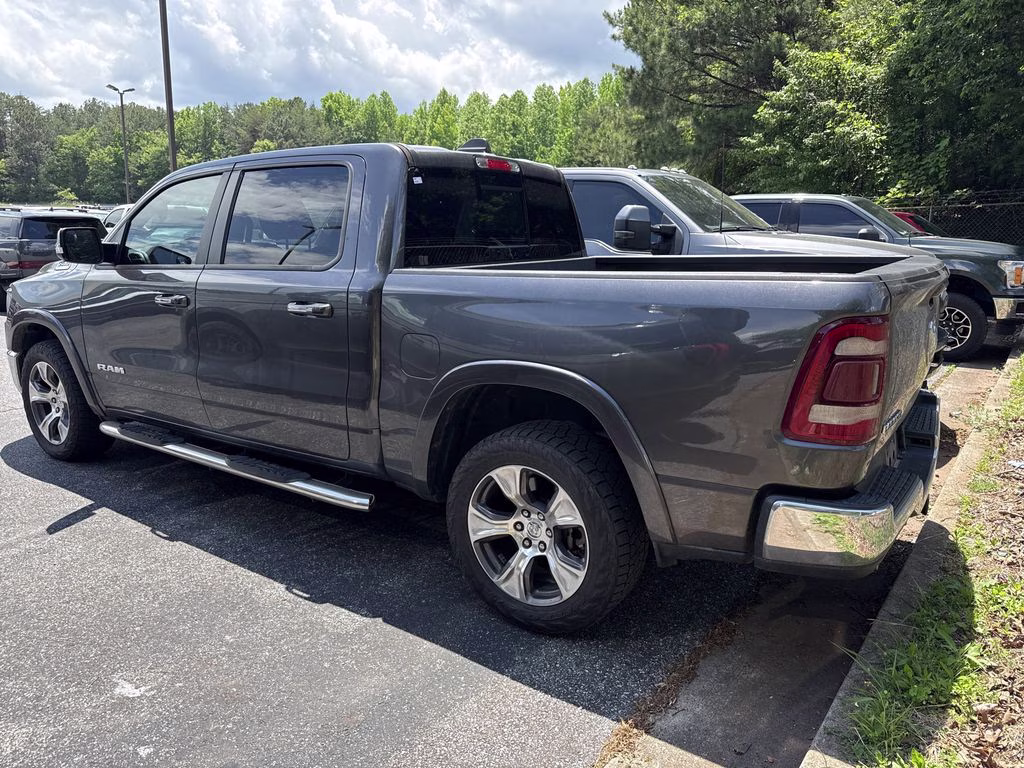 2020 Granite Crystal Metallic Clearcoat Ram 1500 Laramie 4X4 Truck