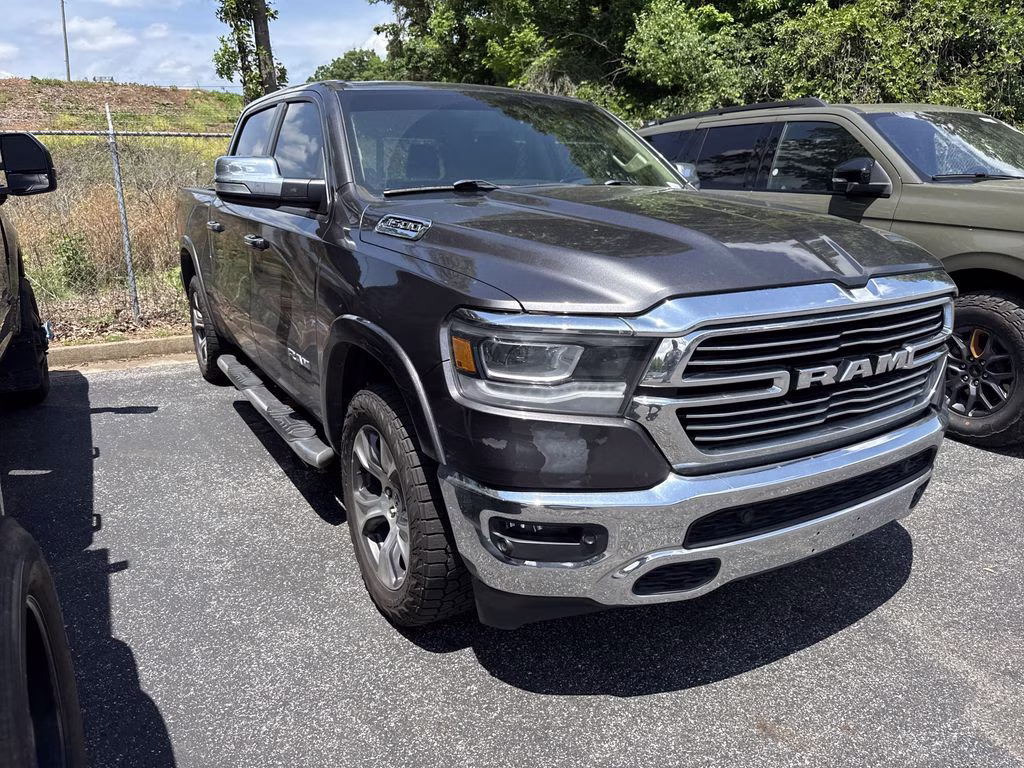 2020 Granite Crystal Metallic Clearcoat Ram 1500 Laramie 4X4 Truck