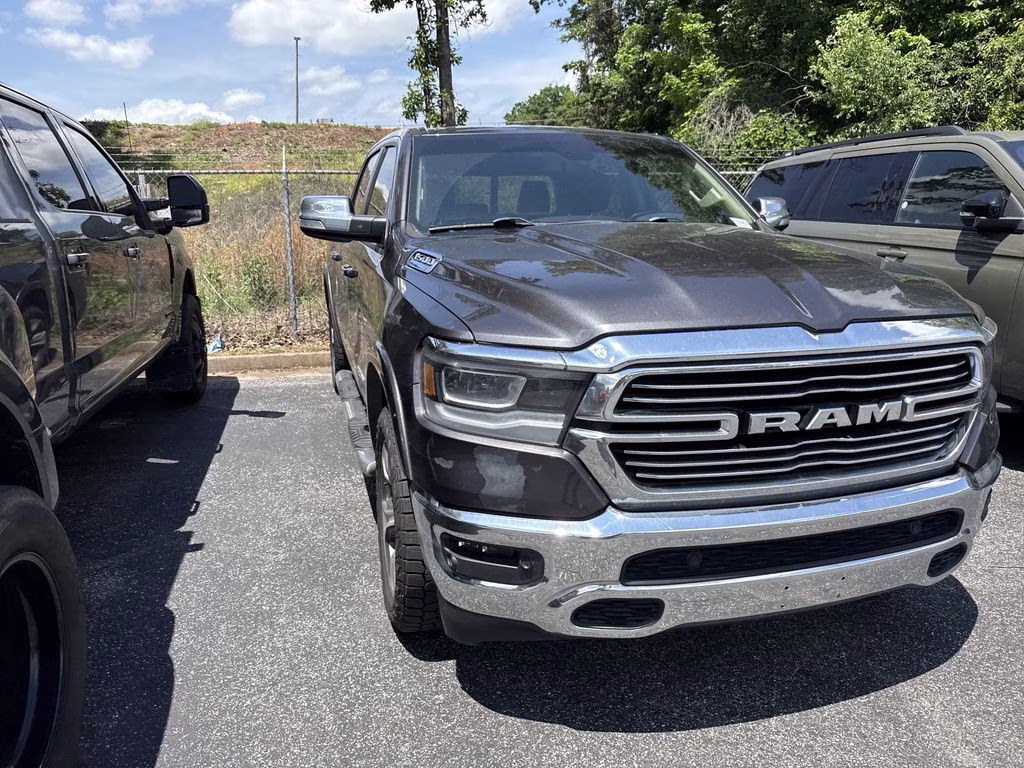 2020 Granite Crystal Metallic Clearcoat Ram 1500 Laramie 4X4 Truck