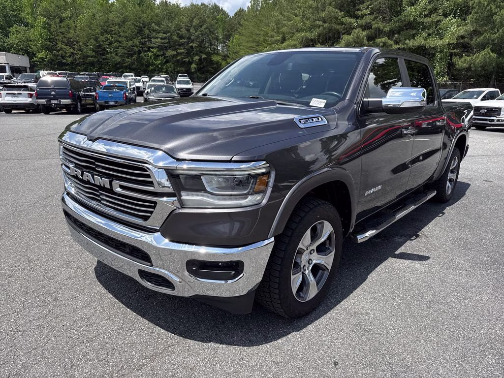 2020 Granite Crystal Metallic Clearcoat Ram 1500 Laramie 4X4 Truck