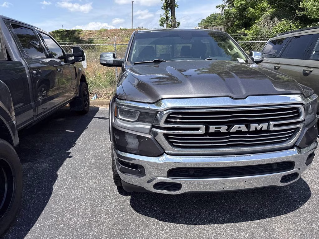2020 Granite Crystal Metallic Clearcoat Ram 1500 Laramie 4X4 Truck