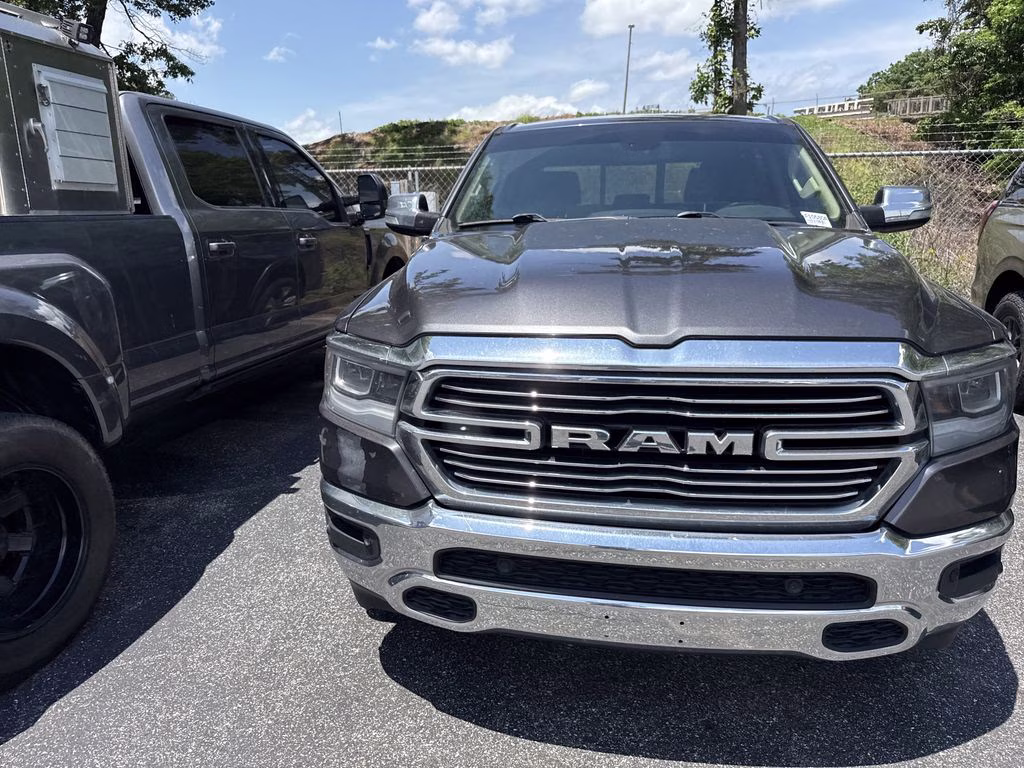2020 Granite Crystal Metallic Clearcoat Ram 1500 Laramie 4X4 Truck