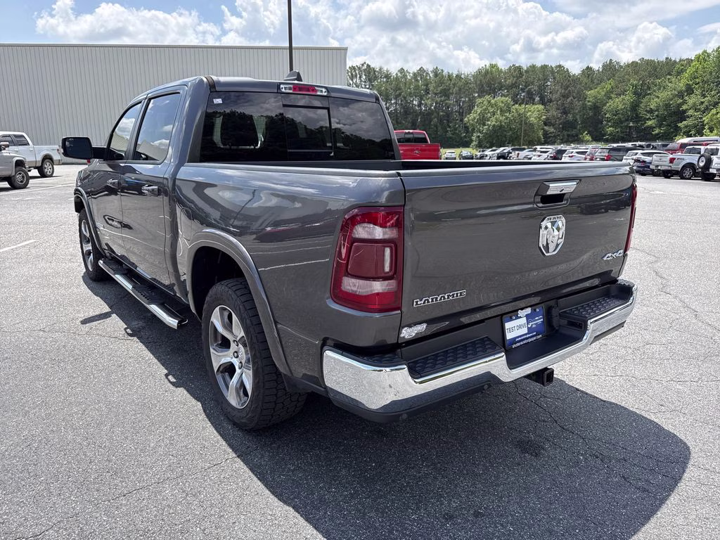 2020 Granite Crystal Metallic Clearcoat Ram 1500 Laramie 4X4 Truck