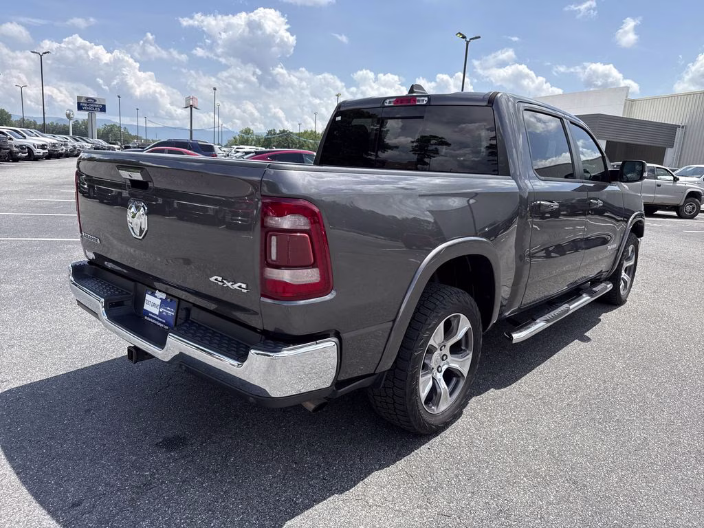 2020 Granite Crystal Metallic Clearcoat Ram 1500 Laramie 4X4 Truck
