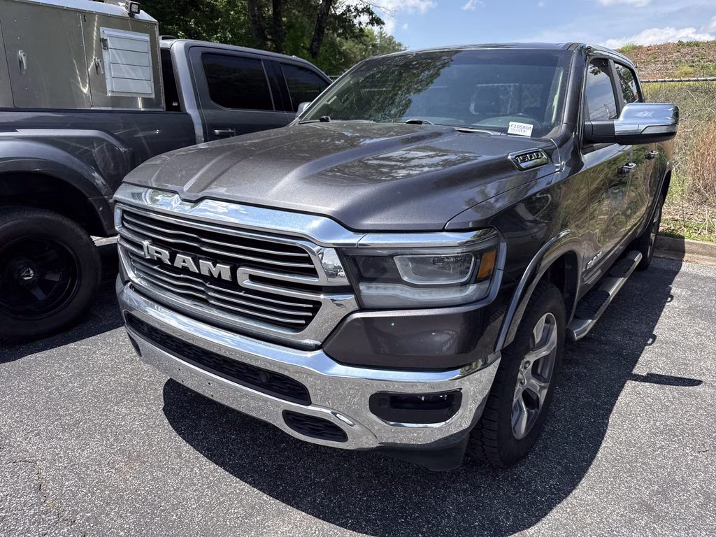 2020 Granite Crystal Metallic Clearcoat Ram 1500 Laramie 4X4 Truck