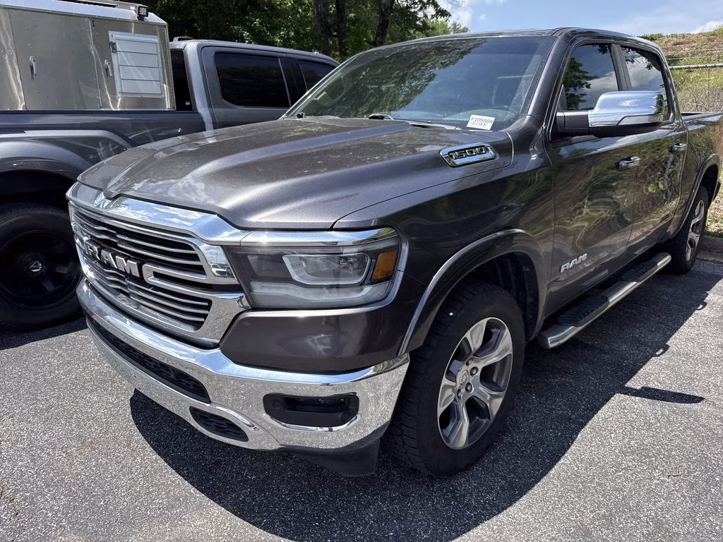 2020 Granite Crystal Metallic Clearcoat Ram 1500 Laramie 4X4 Truck