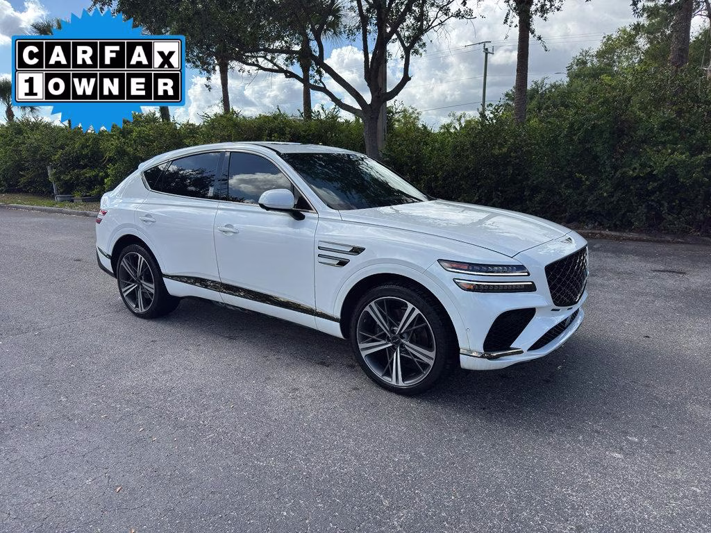 2025 Uyuni White Genesis GV80 Coupe 3.5T e-SC AWD SUV