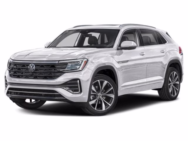 2024 Opal White Pearl Volkswagen Atlas Cross Sport 2.0T SEL Premium R-Line AWD SUV