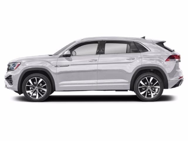 2024 Opal White Pearl Volkswagen Atlas Cross Sport 2.0T SEL Premium R-Line AWD SUV