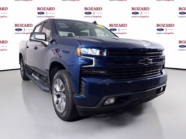 2022 Blue Metallic Chevrolet Silverado 1500 LTD RST 4X4 Truck