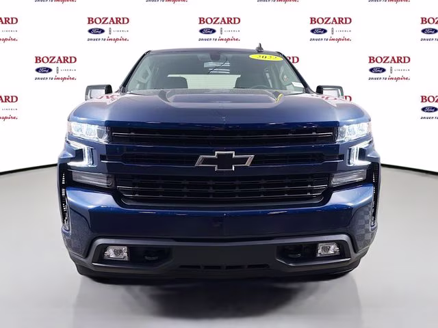 2022 Blue Metallic Chevrolet Silverado 1500 LTD RST 4X4 Truck