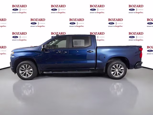 2022 Blue Metallic Chevrolet Silverado 1500 LTD RST 4X4 Truck
