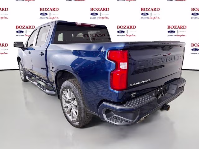 2022 Blue Metallic Chevrolet Silverado 1500 LTD RST 4X4 Truck