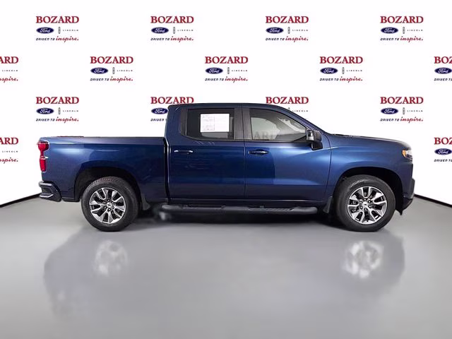 2022 Blue Metallic Chevrolet Silverado 1500 LTD RST 4X4 Truck