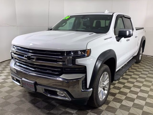 2020 Summit White Chevrolet Silverado 1500 LTZ 4X4 Truck