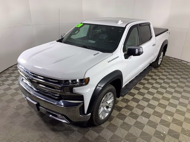 2020 Summit White Chevrolet Silverado 1500 LTZ 4X4 Truck