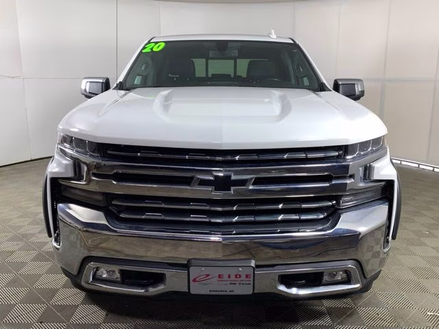 2020 Summit White Chevrolet Silverado 1500 LTZ 4X4 Truck