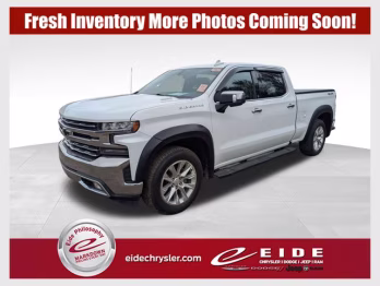 2020 Summit White Chevrolet Silverado 1500 LTZ 4X4 Truck