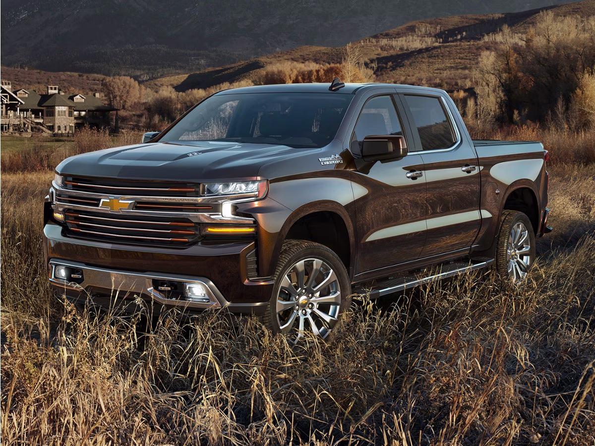 2020 White Chevrolet Silverado 1500 LTZ 4X4 Truck