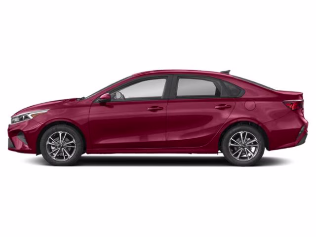 2024 Currant Red Kia Forte LXS FWD Sedan