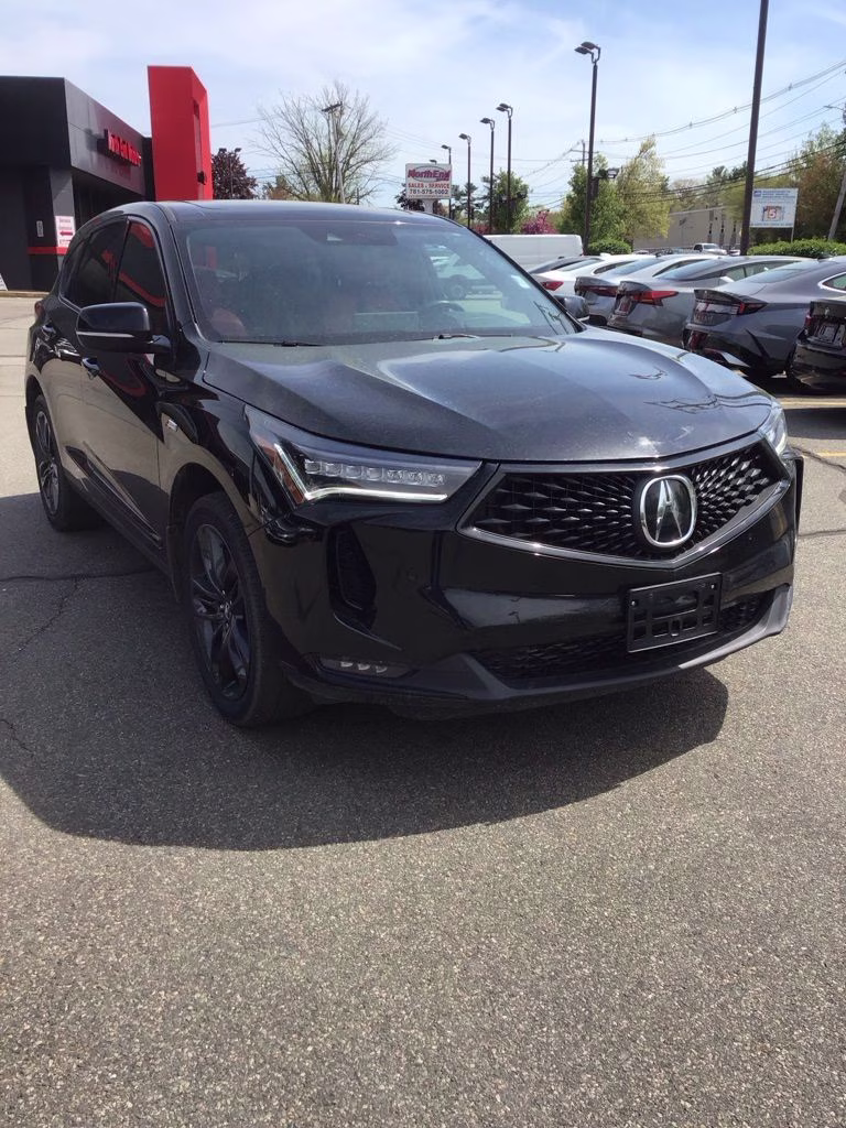 2023 Black Acura RDX A-Spec Package AWD SUV