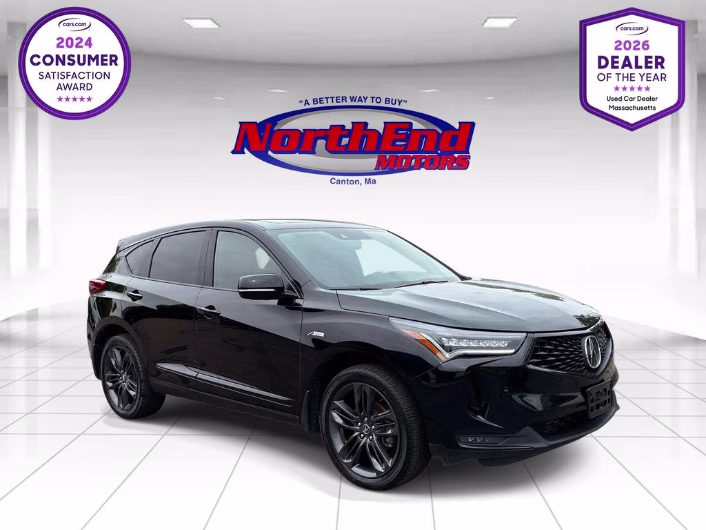 2023 Black Acura RDX A-Spec Package AWD SUV