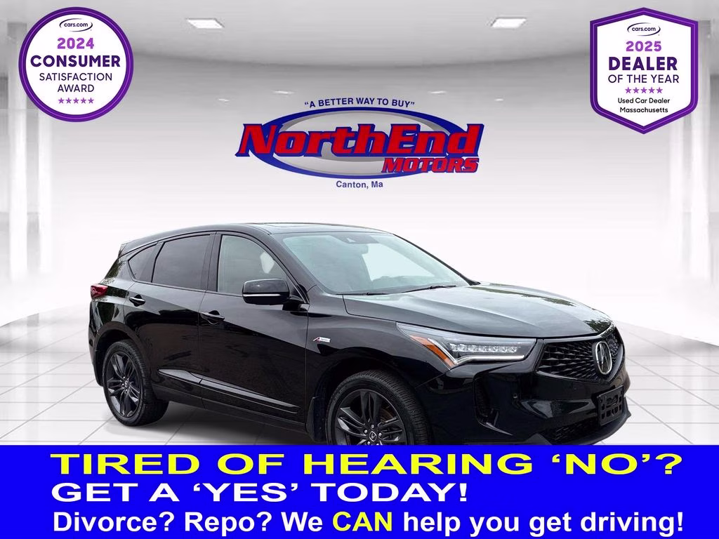 2023 Black Acura RDX A-Spec Package AWD SUV