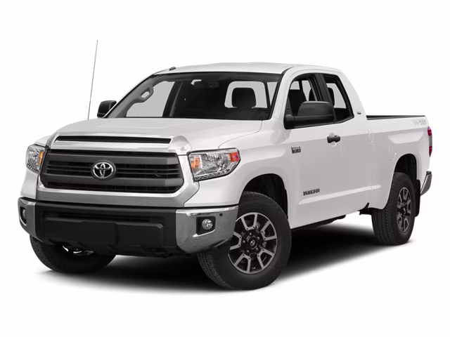2014 Super White Toyota Tundra SR5 4.6L V8 RWD Truck