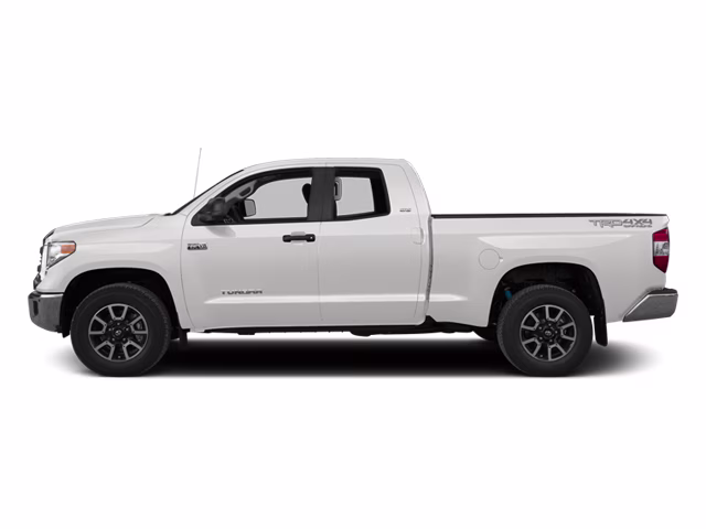 2014 Super White Toyota Tundra SR5 4.6L V8 RWD Truck