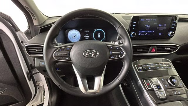 2022 White Hyundai Santa Fe XRT FWD SUV