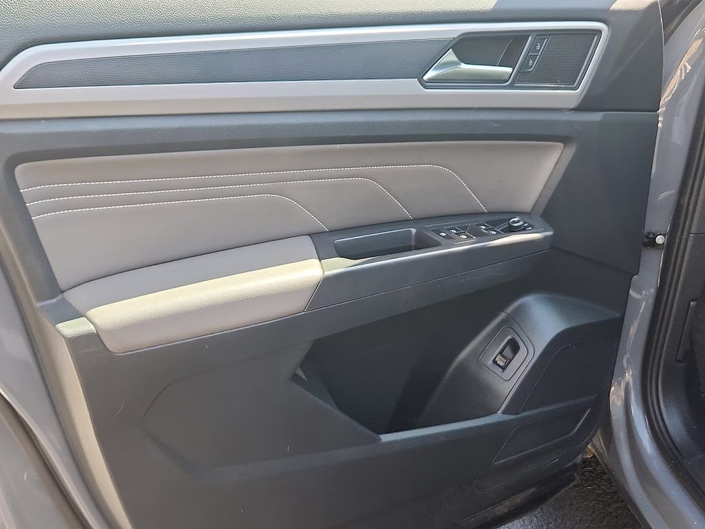 2023 Pure Gray Volkswagen Atlas Cross Sport 2.0T SEL R-Line Black AWD SUV
