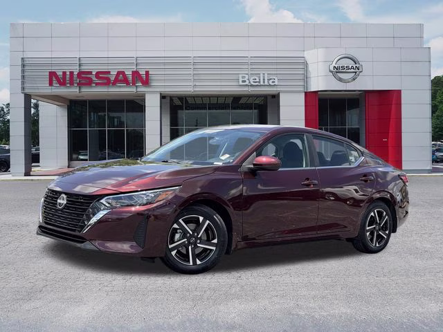2025 Rosewood Metallic Nissan Sentra SV FWD Sedan
