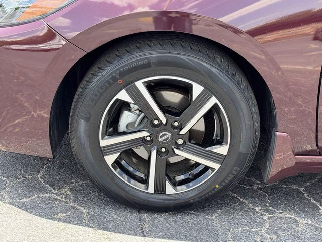 2025 Rosewood Metallic Nissan Sentra SV FWD Sedan