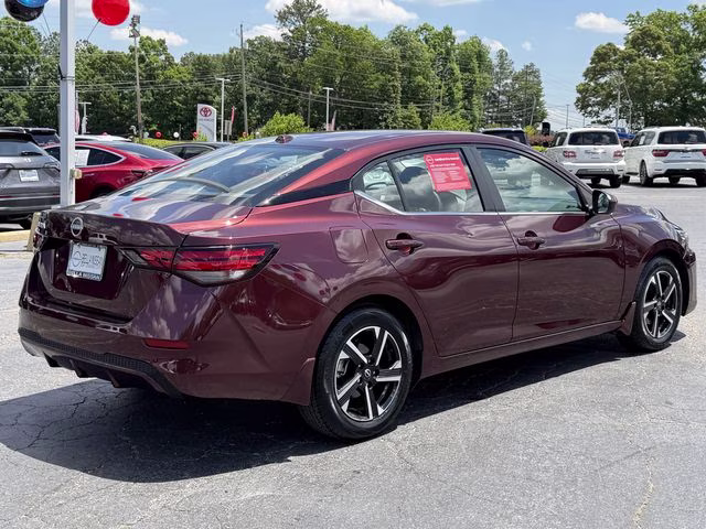 2025 Rosewood Metallic Nissan Sentra SV FWD Sedan