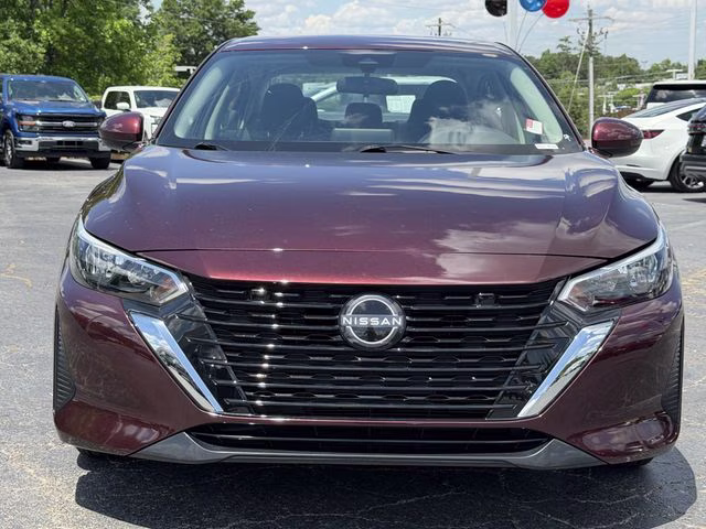 2025 Rosewood Metallic Nissan Sentra SV FWD Sedan