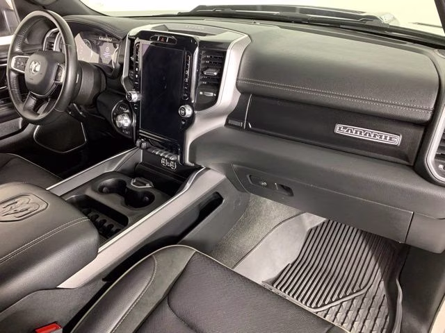 2022 Bright White Clearcoat Ram 1500 Laramie 4X4 Truck