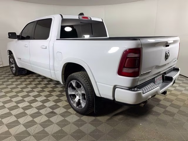 2022 Bright White Clearcoat Ram 1500 Laramie 4X4 Truck