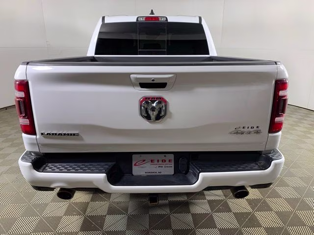 2022 Bright White Clearcoat Ram 1500 Laramie 4X4 Truck