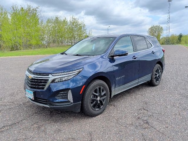 2022 Blue Glow Metallic Chevrolet Equinox LT AWD SUV