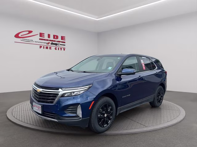 2022 Blue Glow Metallic Chevrolet Equinox LT AWD SUV