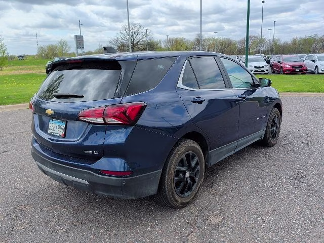 2022 Blue Glow Metallic Chevrolet Equinox LT AWD SUV