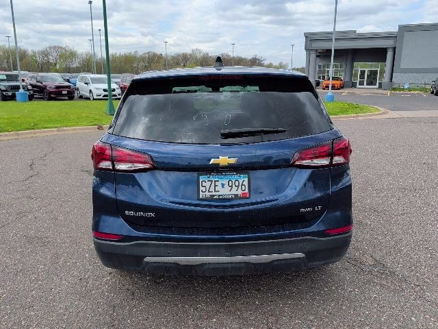 2022 Blue Glow Metallic Chevrolet Equinox LT AWD SUV