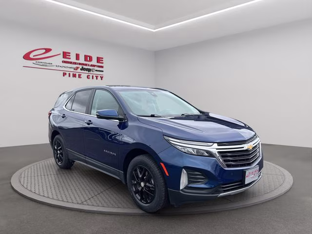 2022 Blue Glow Metallic Chevrolet Equinox LT AWD SUV