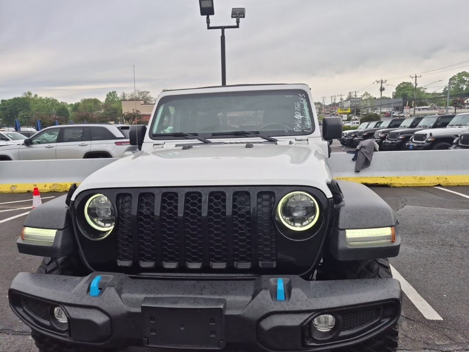 2023 Bright White Clearcoat Jeep Wrangler 4xe Willys 4X4 SUV