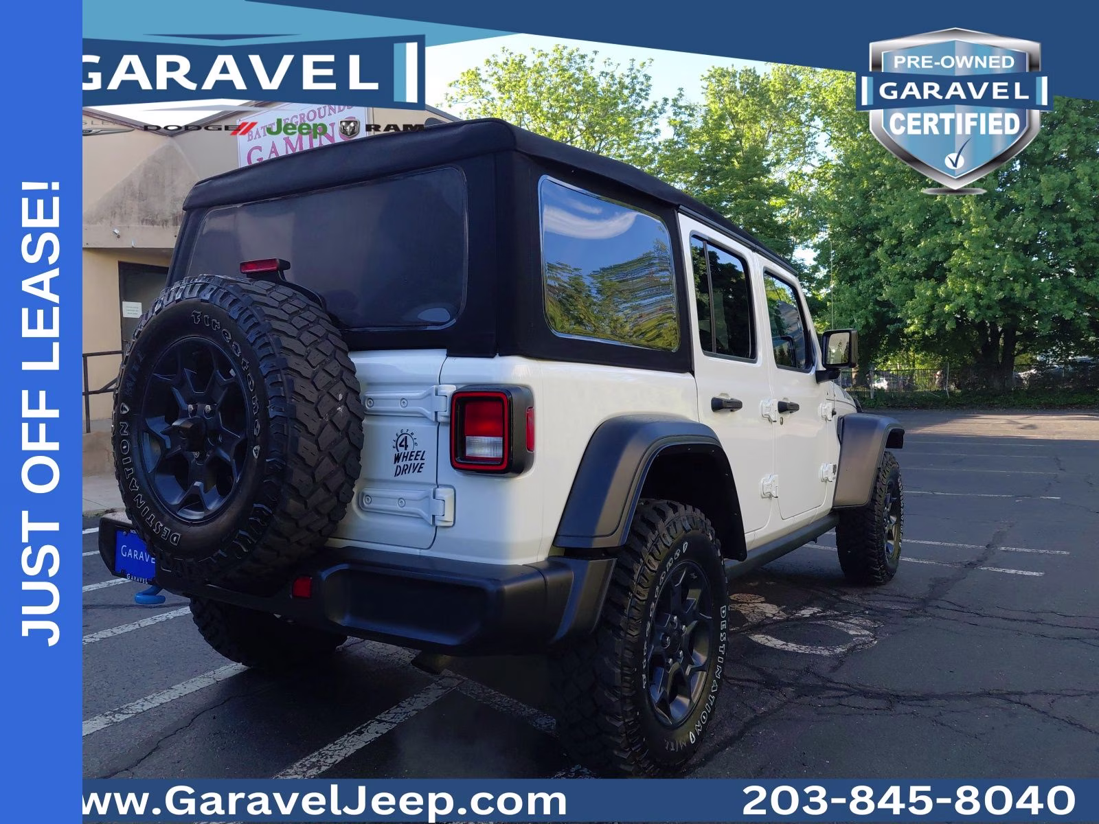 2023 Bright White Clearcoat Jeep Wrangler 4xe Willys 4X4 SUV